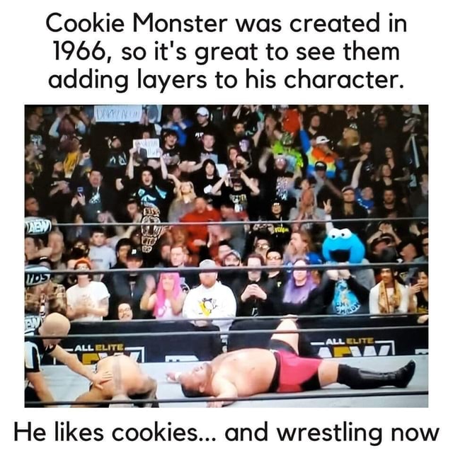 Cookie Monster was created in 1966, so it's great to see them adding ...