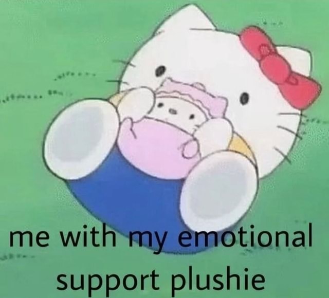 Emotional Support Plushies : Emotional support plushies