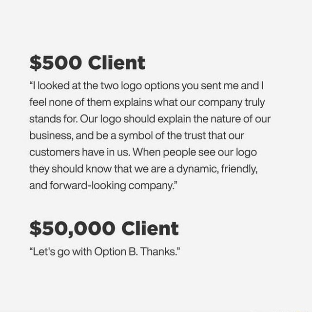 $500 Client 