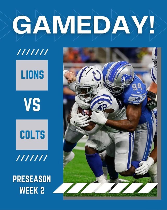 Detroit Lions on X: IT IS #LIONS GAMEDAY.  / X