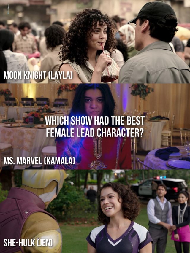 Moon Knight (layla) Which Show Had The Best Female Lead Character? Ms 