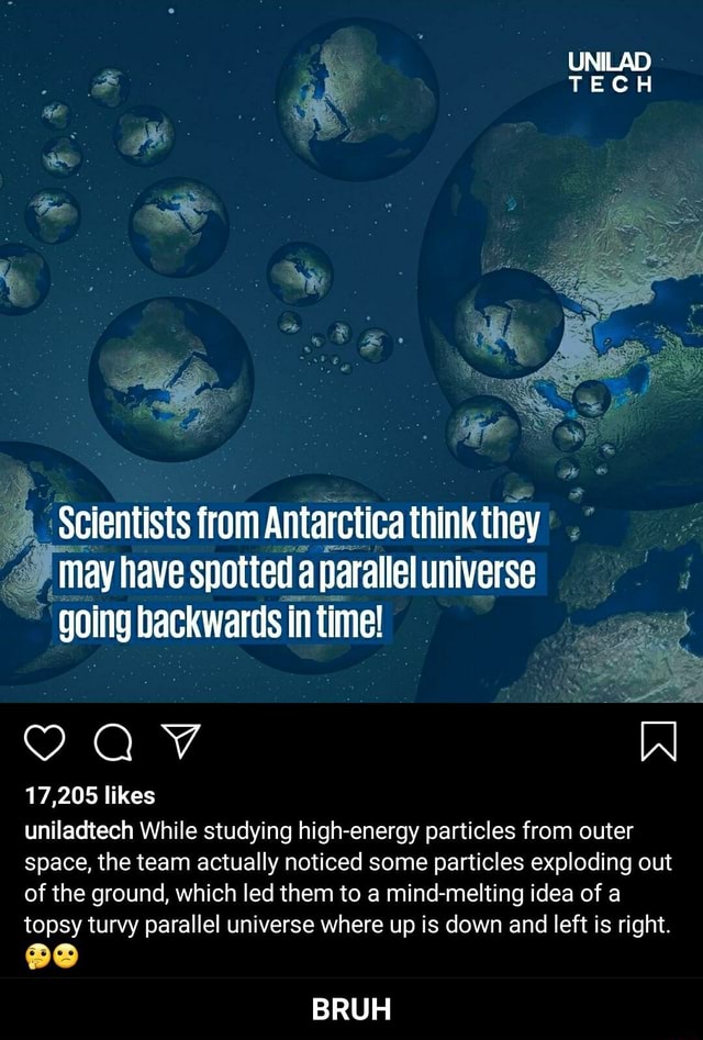 A 'Scientists from Antarctica think they. may have spotted a parallel