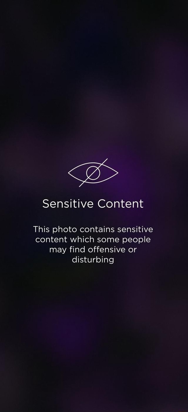 Sensitive content картинка