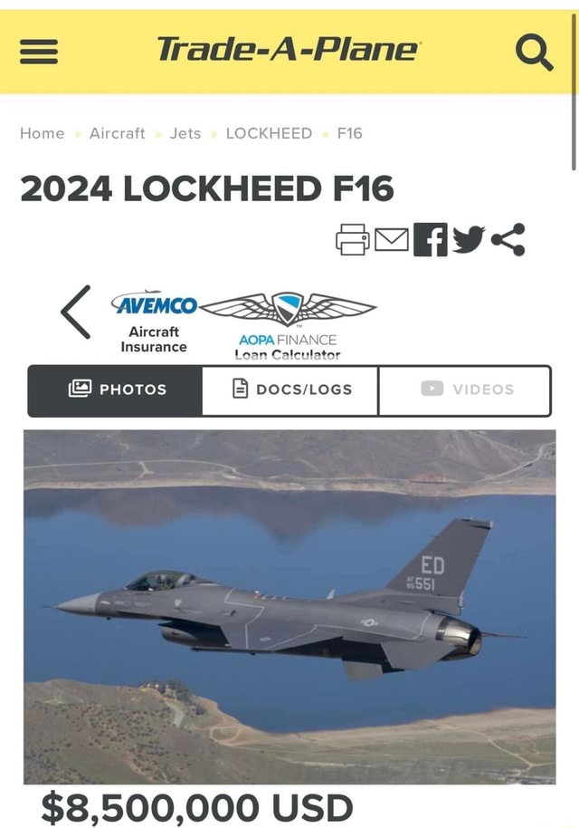 Trade A Plane Q Home Aircraft Jets LOCKHEED 2024 LOCKHEED F116   Defc274d1a3461f712399c019f7ae243e184b152d3662cf9ded96e23a4b022c9 1 