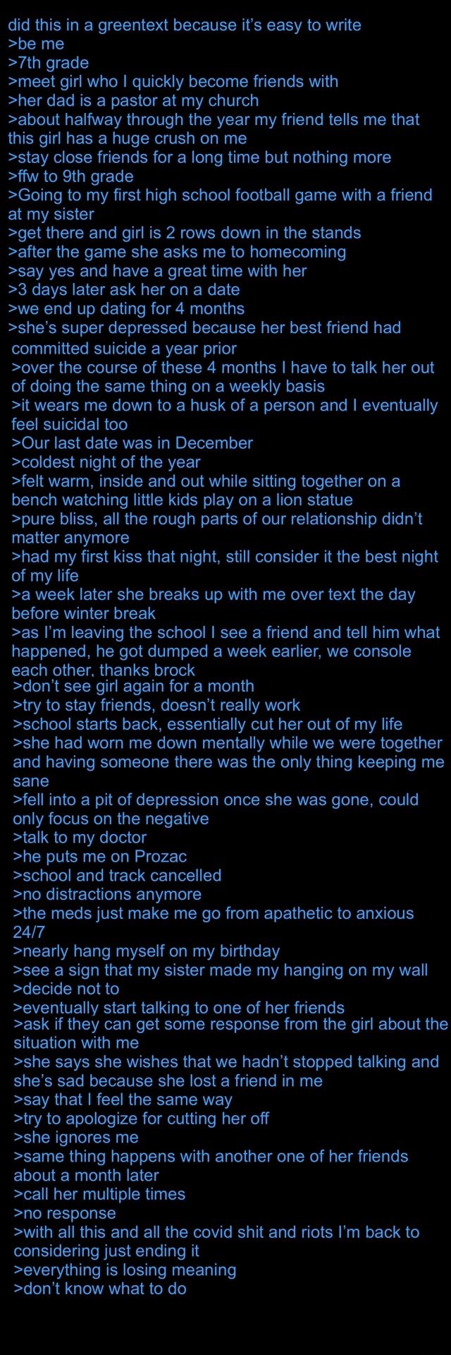dating while depressed reddit
