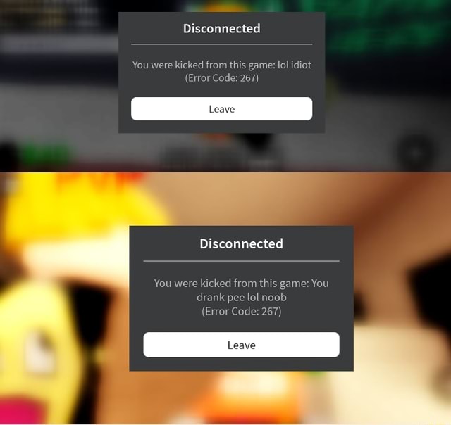 The DUMBEST Roblox Error Codes 