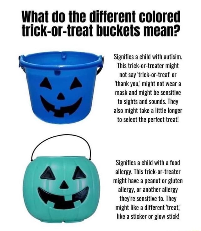 what-do-the-different-colored-trick-or-treat-buckets-mean-signifies-a