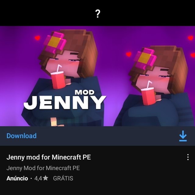 MOD JENNY Download Jenny mod for Minecraft PE Jenny Mod for Minecraft ...