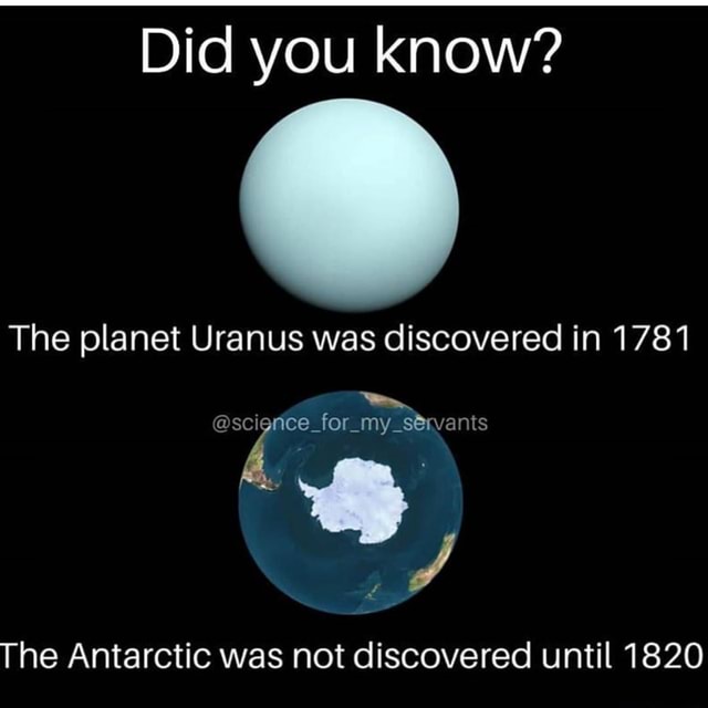 Did you know? The planet Uranus was discovered in 1781 nts The ...