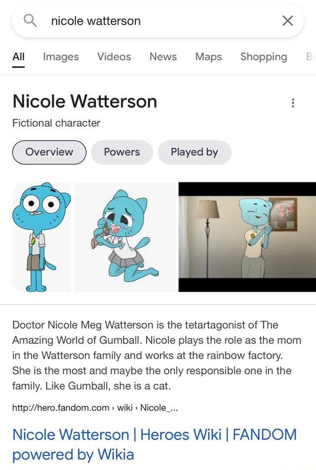 Gumball Watterson, Wiki Herois