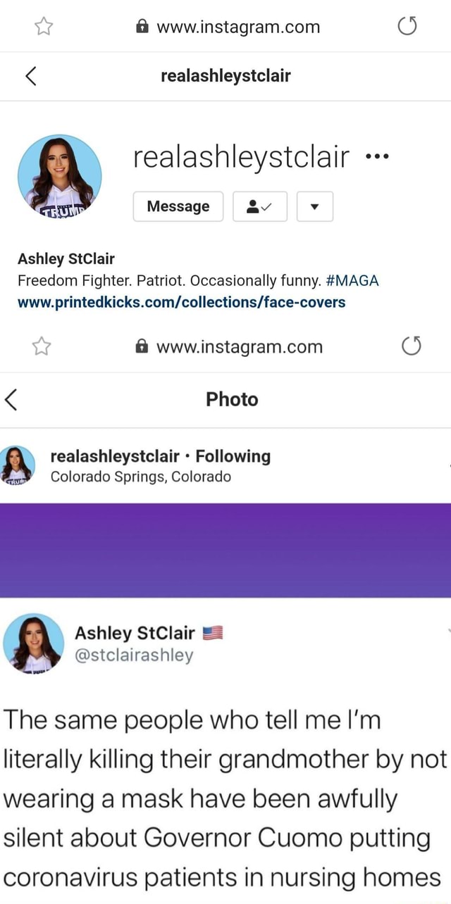 Instagram ashley stclair 