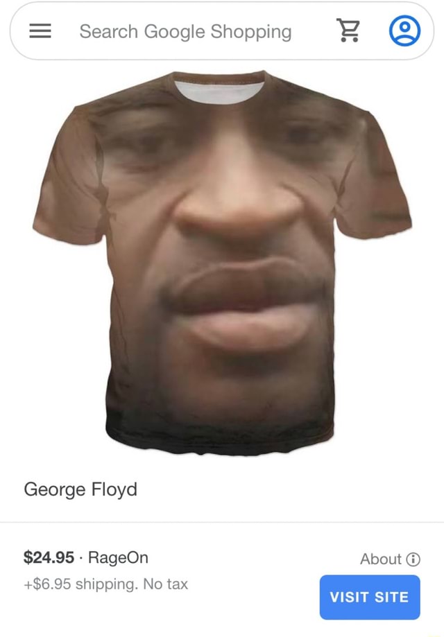 george floyd shirt meme