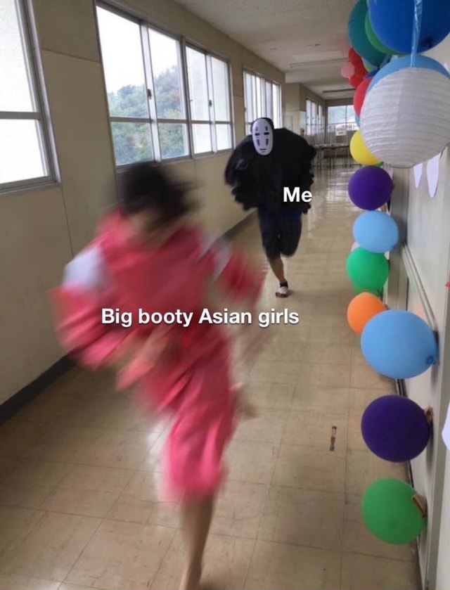 Asian huge booty