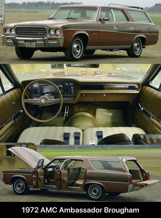 1972 AMC Ambassador Brougham - 1972 AMC Ambassador Brougham - iFunny