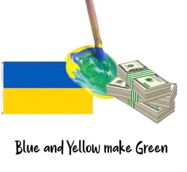 Blue And Yellow Make Green 