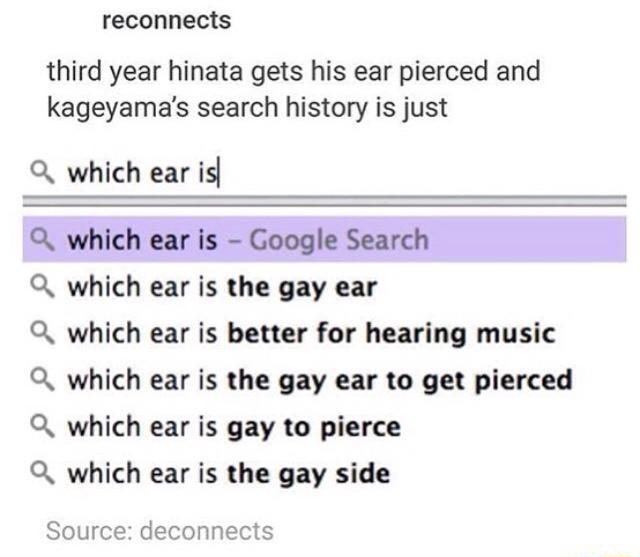 Which ear is the gay ear to get pierced