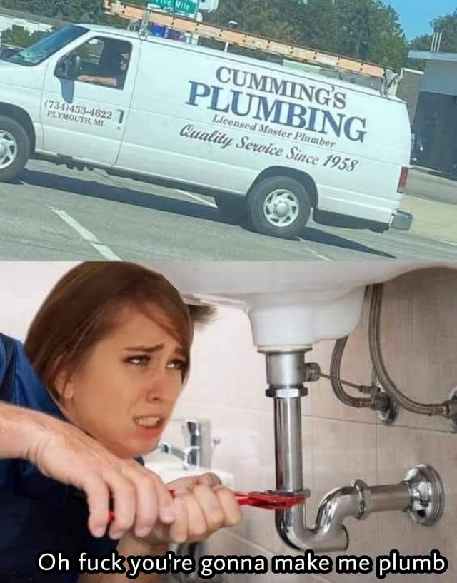 Oh fuck you're gonna make me plumb iFunny