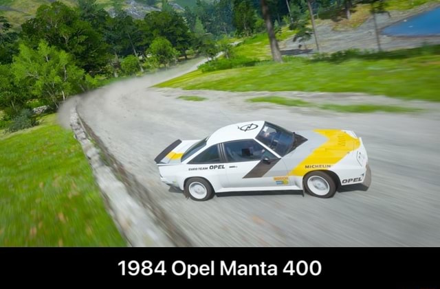 1984 opel manta 400 street