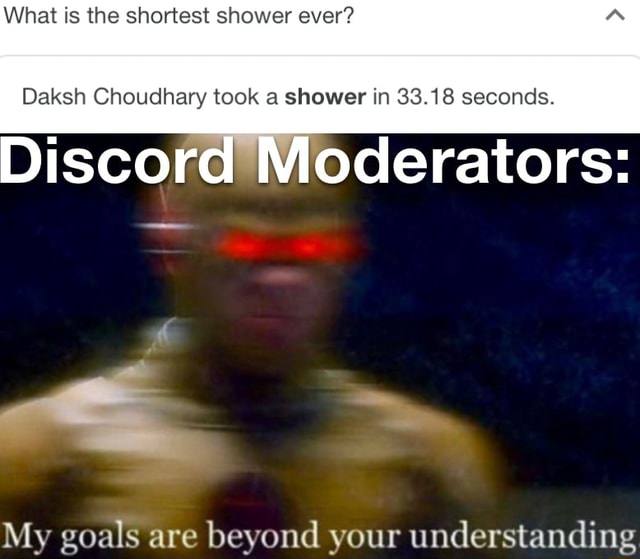 What is the shortest shower ever? Daksh Choudhary took a shower in 33.