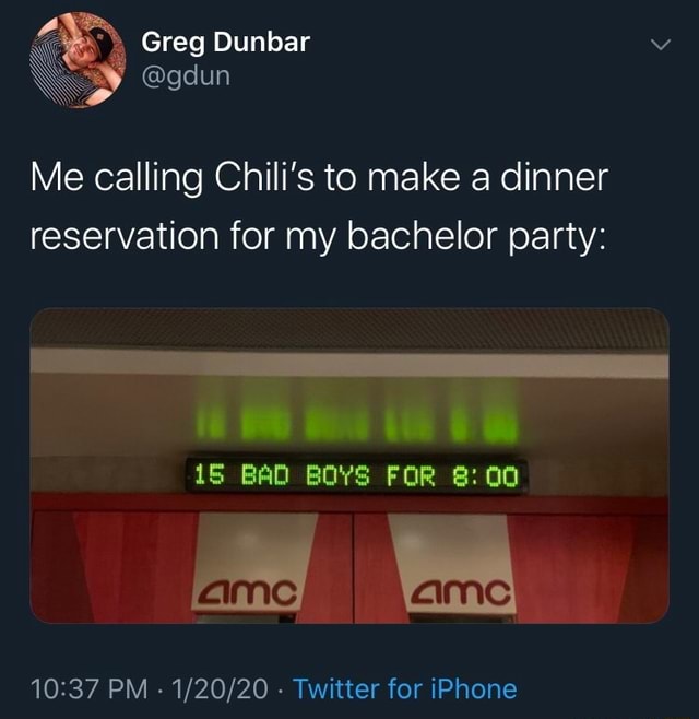 Chilis reservation online