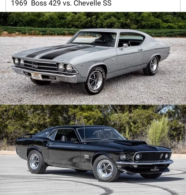 1969 Boss 429 vs. Chevelle SS America’s best pics and videos