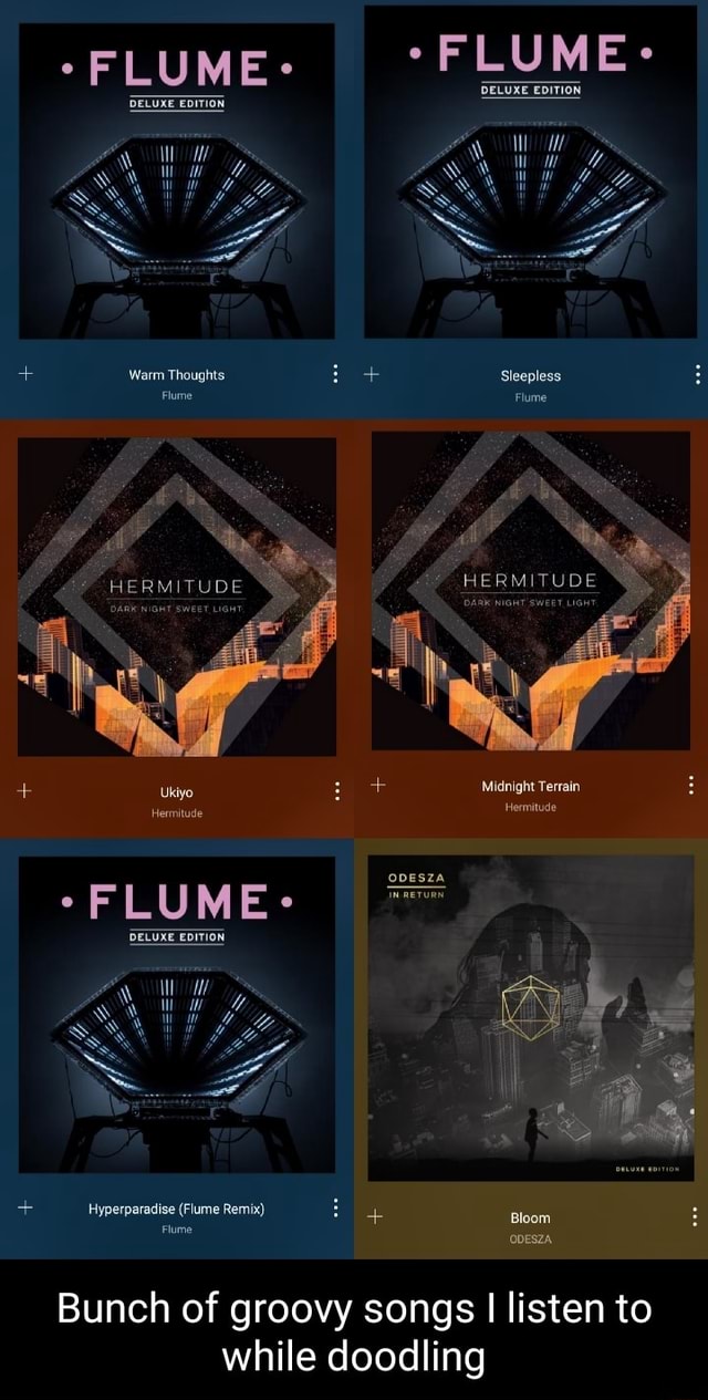 *FLUME: DELUXE EDITION WW Warm Thoughts. Flume HERMITUDE *FLUME- DELUXE ...
