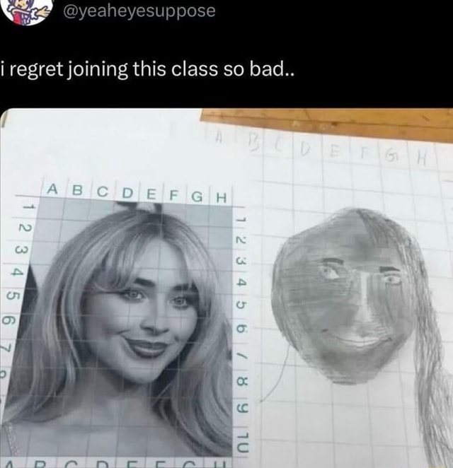 yeaheyesuppose i regret joining this class so bad.. iFunny