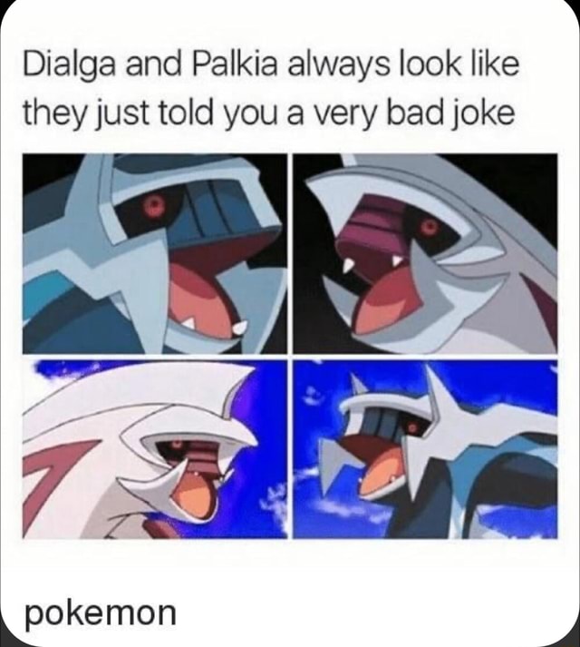 Blunder Policy @Blunder_policy So is this supposed to be a dialga or  palkia? - iFunny Brazil