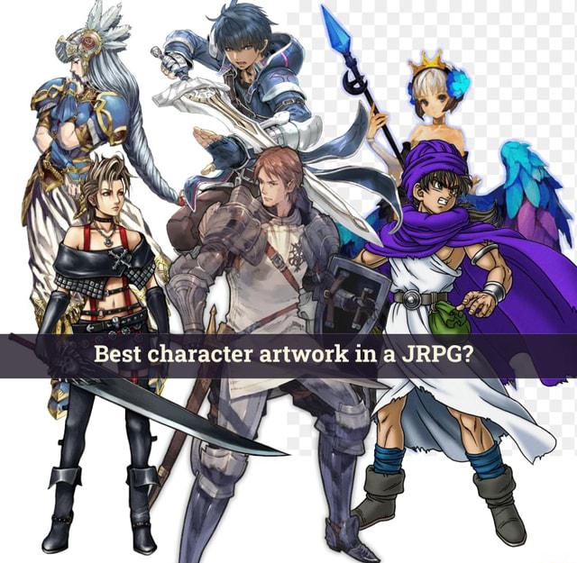 Best character artwork in a JRPG? iFunny