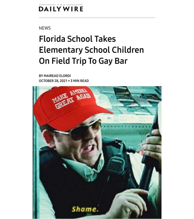  DAILY WIRE NEWS Florida School Takes Elementary School Children On 