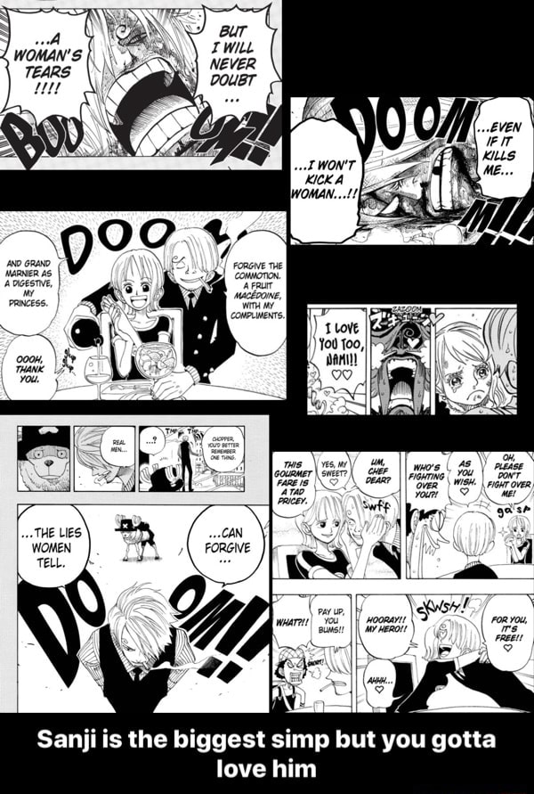 Sanji Is The Biggest Simp But You Gotta Love Him