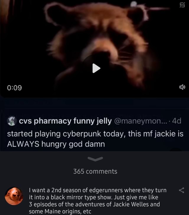 Ap cvs pharmacy funny jelly @maneymon...: started playing cyberpunk ...