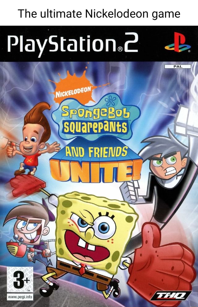 The ultimate Nickelodeon game PlayStation.e fl AND iFunny