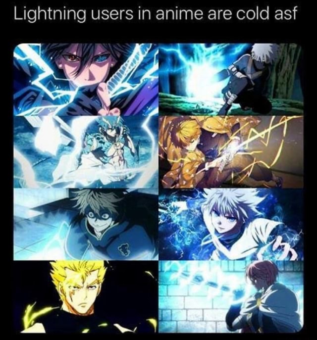 Anime Lightning Users  Our Top 20  Anime lightning characters