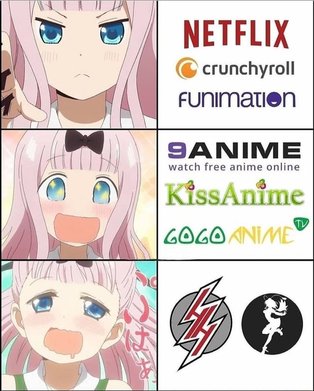 Netflix Crunchyroll Funimation Sanime Watch Free Anime Online Kissanime Ss