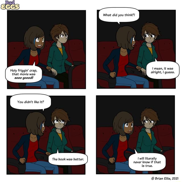 What did you think?! mean, it was Holy friggin' crap, alright, guess