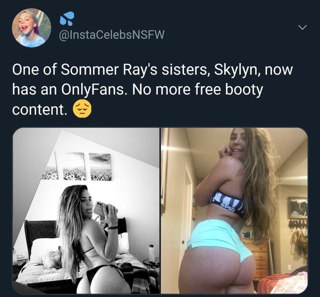 SS One of Sommer Ray's sisters, Skylyn, now has an OnlyFans. 