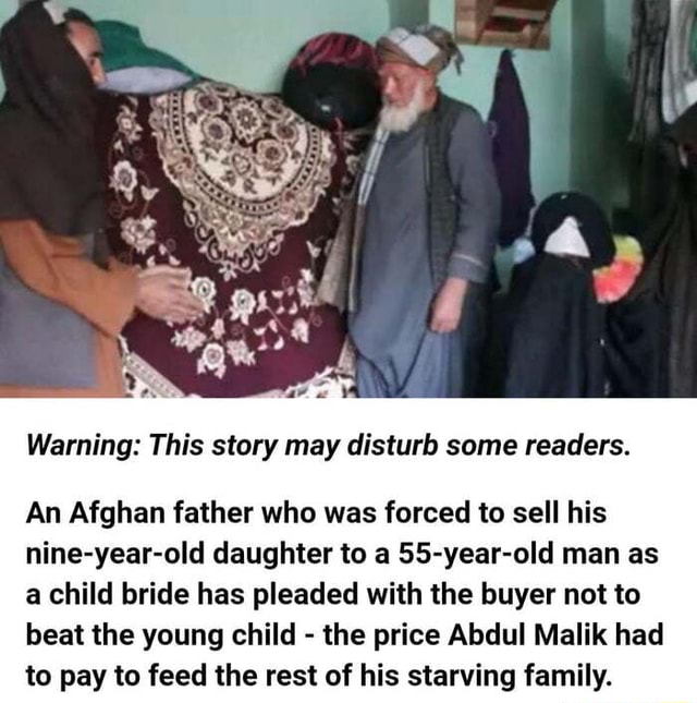 Warning This Story May Disturb Some Readers An Afghan Father Who Was 