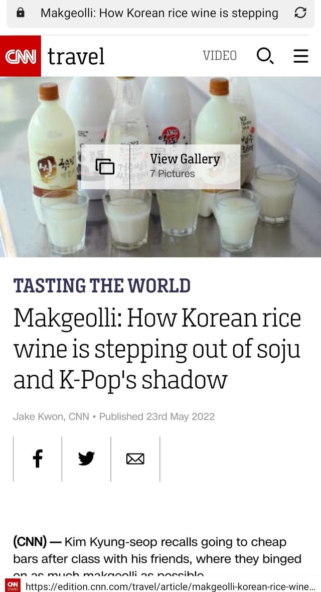 Makgeolli How Korean rice wine is stepping out of soju and KPop's
