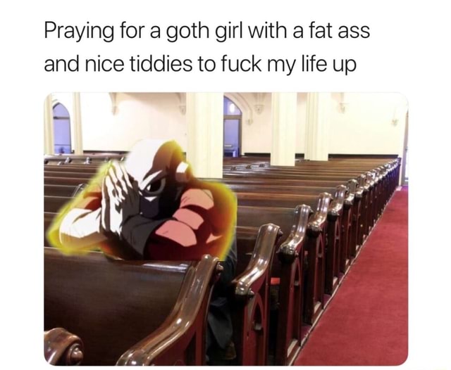 Goth girl big ass