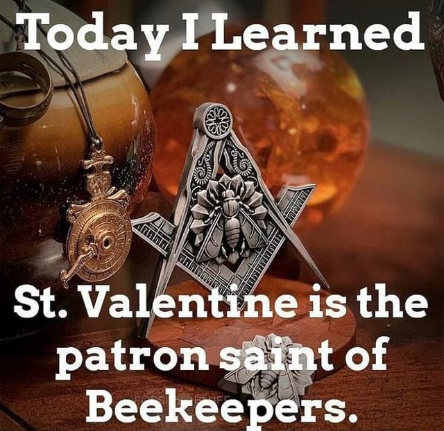 St. Valentine: Patron saint of beekeepers