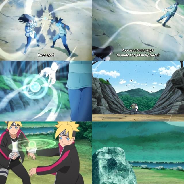Rasengan! at.) You used Wind Style to undo the jutsu by force? - iFunny