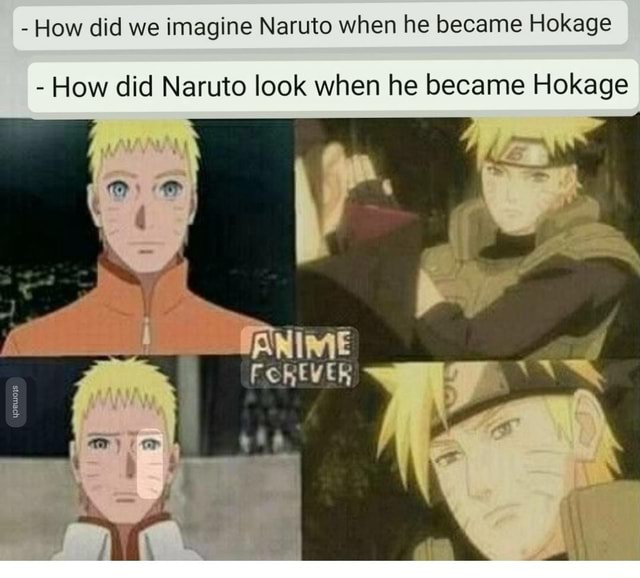 - How did we imagine Naruto when he became Hokage - How did Naruto look ...