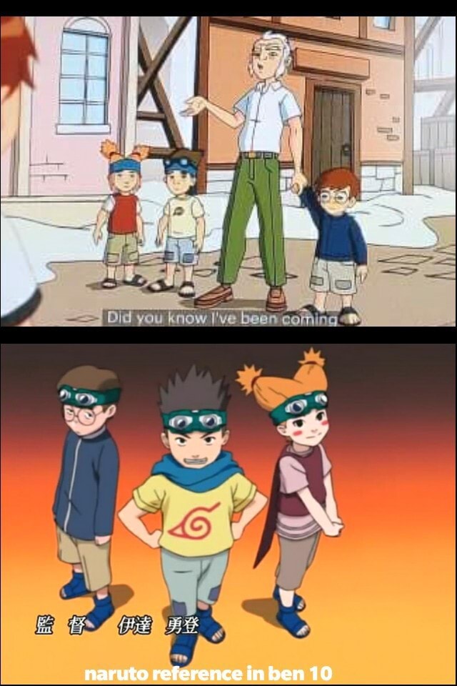The Naruto Reference You Never Noticed In Ben 10