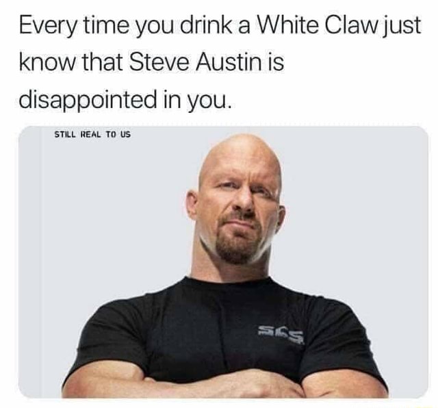 white claw meme