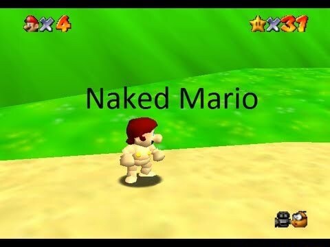 Naked Mario - iFunny