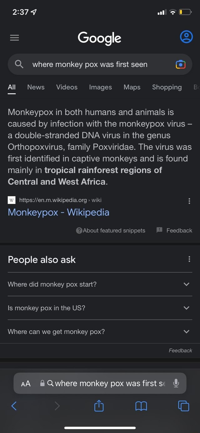 Monkeypox virus - Wikipedia