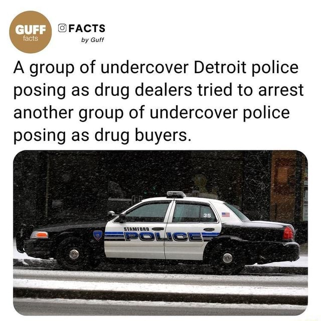 FACTS by Guff A group of undercover Detroit police posing as drug ...