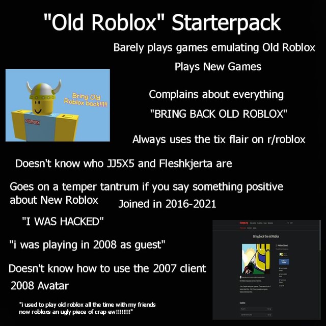 ROBLOX is bringing back guest?