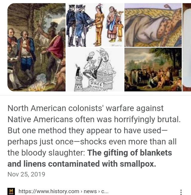 North American colonists' warfare against Native Americans often was